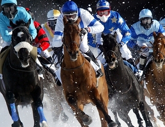 Saint-Moritz accueillait des courses ce dimanche 26 février