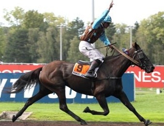 Save The Quick lors de sa victoire dans le Prix de Normandie