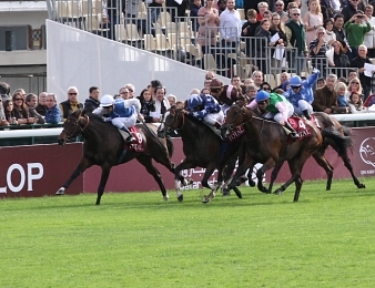 Silasol lors de sa victoire dans le Prix Marcel Boussac