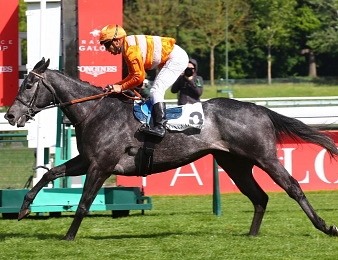 Skalleti remporte une nouvelle épreuve de Groupe ce dimanche 10 avril à ParisLongchamp.
