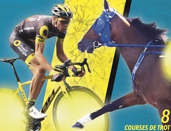 Timoko face à Romain Guillemois sur l'hippodrome de Langon
