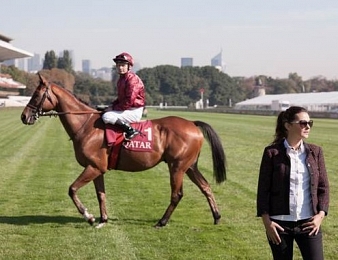 Virginie Ledoyen était à Longchamp